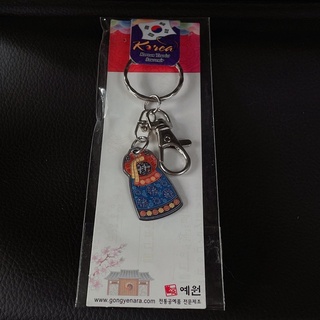 韓國吊飾鑰匙圈紀念品 韓服 @c1