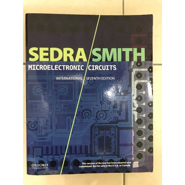 SEDRA SMITH (電子學原文書）