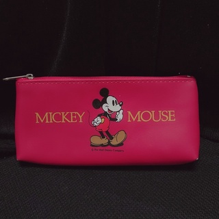 Mickey 米老鼠 紅色鉛筆袋 置物袋@p10