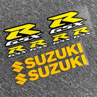 Hcg 機車貼紙鈴木摩托車貼紙suzuki電動踏板車鐳射反光遮擋劃痕gsx機車防水貼機車裝飾貼 蝦皮購物