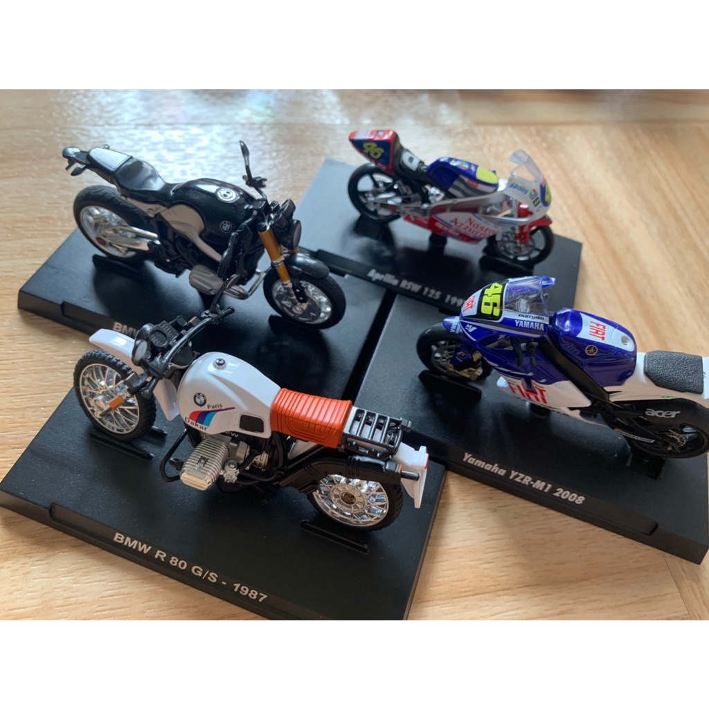 德國品牌bmw 7 11重機模型車小玩具bmw R80 G S 1987收藏擺飾 蝦皮購物