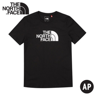 【The North Face 男 短袖棉T《黑》】4U8Z/排汗快乾/運動衣/圓領衣/休閒衣/悠遊山水