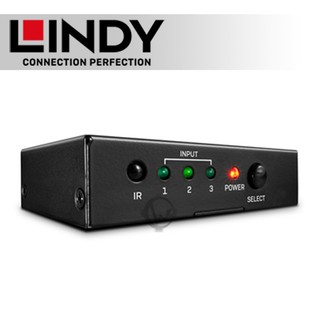 LINDY 林帝 HDMI 2.0 4K/60Hz 18G 3進1出 切換器 (38232)