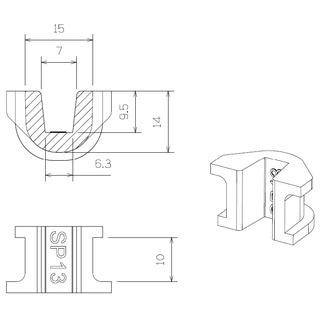 TechPulley SP13 XMAX DRG MMBCU JETSL Forza Vespa3v 滑件 滑動片