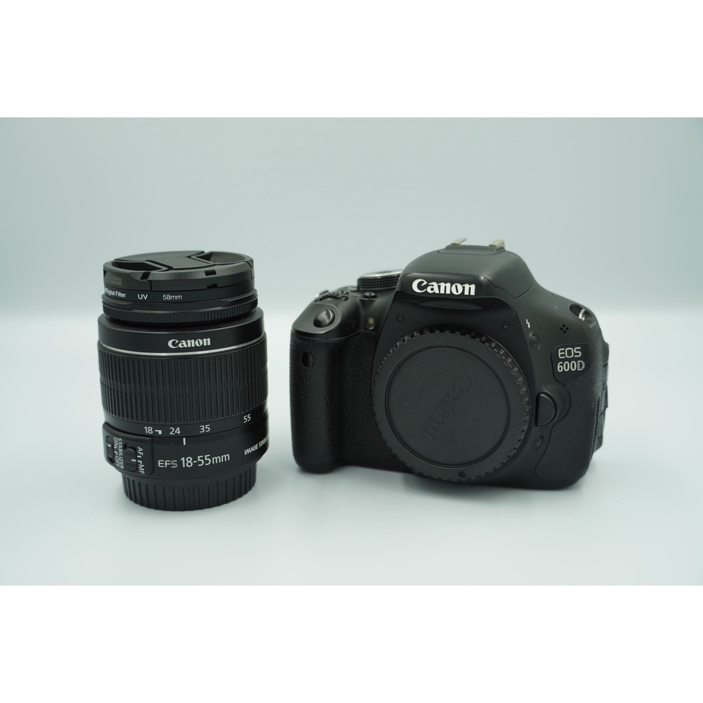 二手 佳能 Canon 600D 單眼相機 + 鏡頭 18-55mm f/3.5-5.6 IS II Kit