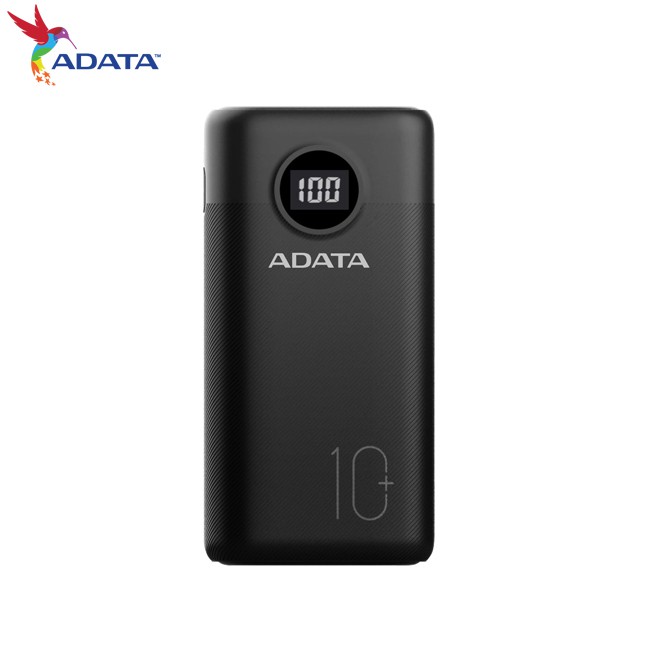 ADATA 威剛 P10000QCD PD QC Type-C 數位顯示電量 10000mAh 快充 行動電源