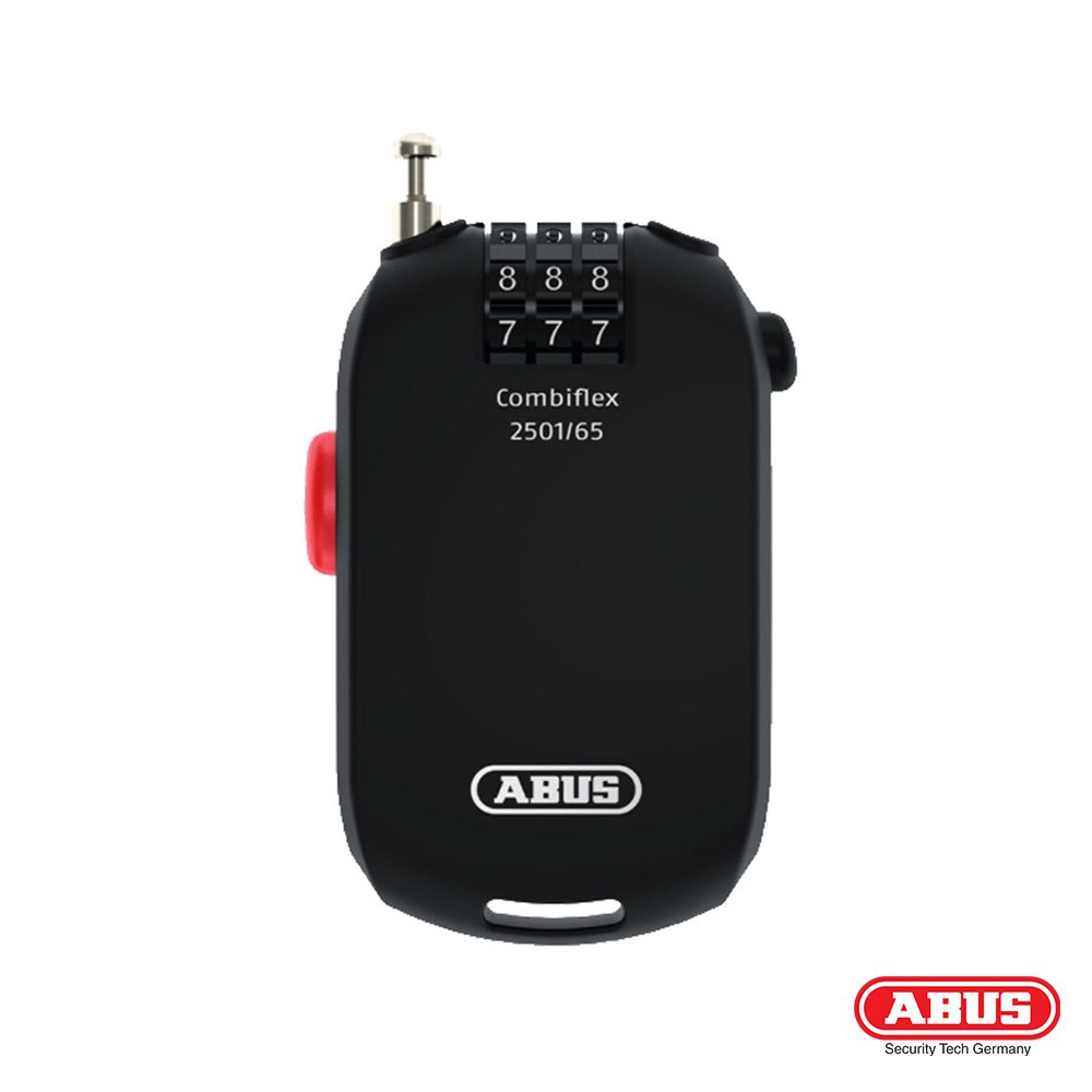 德國 ABUS 安全帽鎖密碼鎖 CombiFles 2501/65cm 老虎摩托
