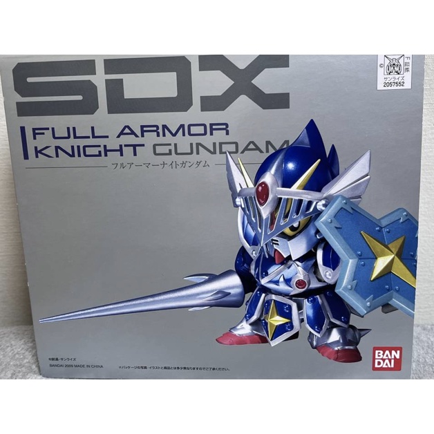 ＝逆襲的哈囉＝現貨 萬代 日版  SDX 全武裝 騎士鋼彈 full armor Knight 三神器 合金完成