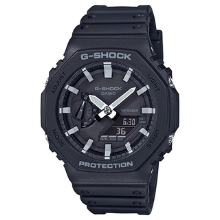 【CASIO】G-SHOCK 農家橡樹 黑殼白針配色 現貨 GA-2100-1A 臺灣卡西歐公司貨 保固一年
