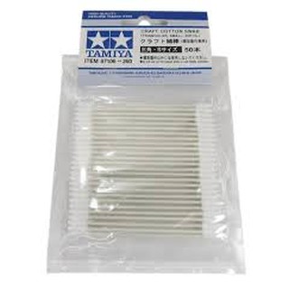 (大鳥叔叔模型)TAMIYA 田宮87106模型專用棉花棒三角[中] 50入