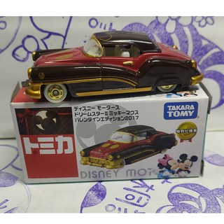 (現貨)Tomica 多美 Disney 2017 情人節限定 米奇米妮敞篷車 特別仕樣