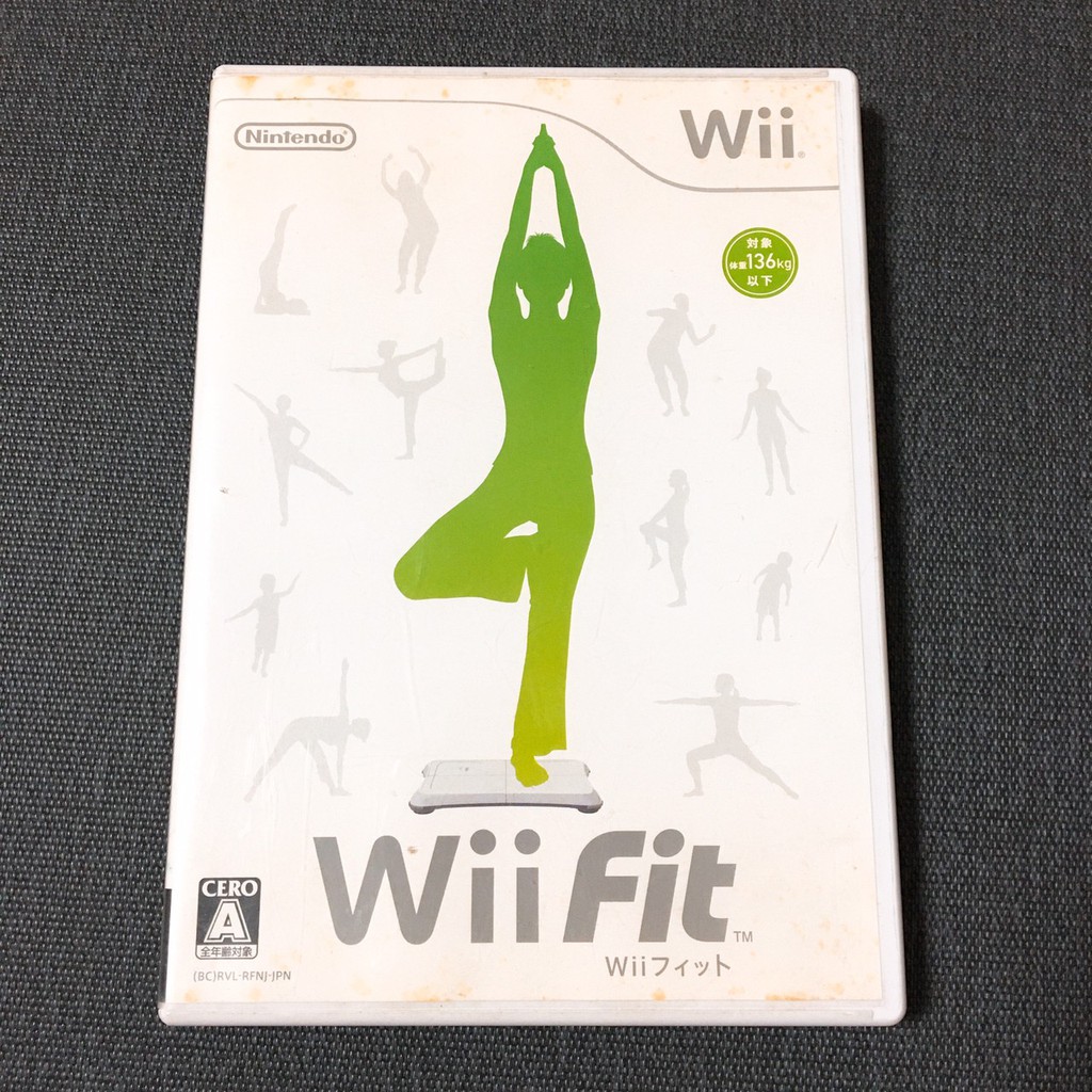 Wii Fit 日本原廠遊戲光碟