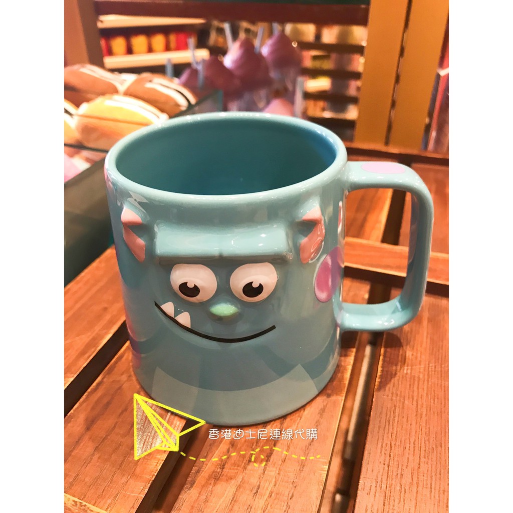 🇭🇰香港迪士尼連線代購🇭🇰玩具總動員 怪獸電力公司 毛怪造型 馬克杯 水杯 咖啡杯 「預訂」