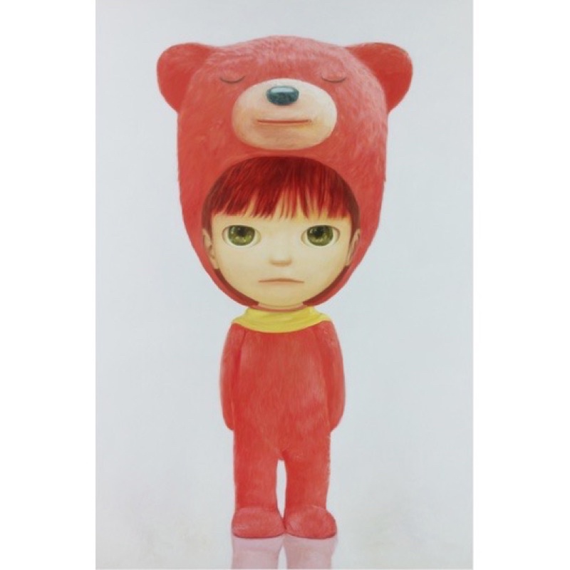 山本麻友香 Red Bear Boy 版畫  現貨 MAYUKA YAMAMOTO "RED BEAR BOY"
