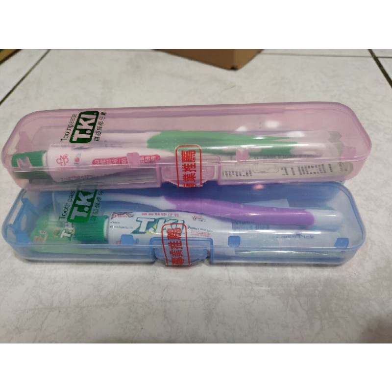 TKI 旅行組 內有牙刷、蜂膠牙膏（20g）、牙線棒