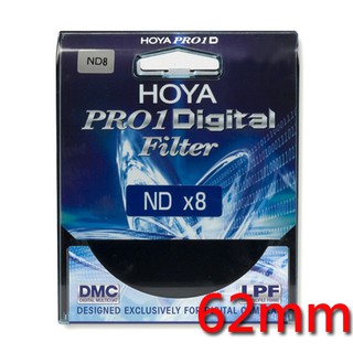 【玖華攝影器材】 新品特價出清 HOYA 62mm PRO 1D ND8 多層鍍膜減光鏡 日本製造 全面 減光鏡 含稅