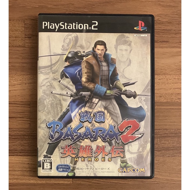 PS2 戰國BASARA2 英雄外傳 正版遊戲片 原版光碟 日文版 純日版 日版適用 二手片 SONY