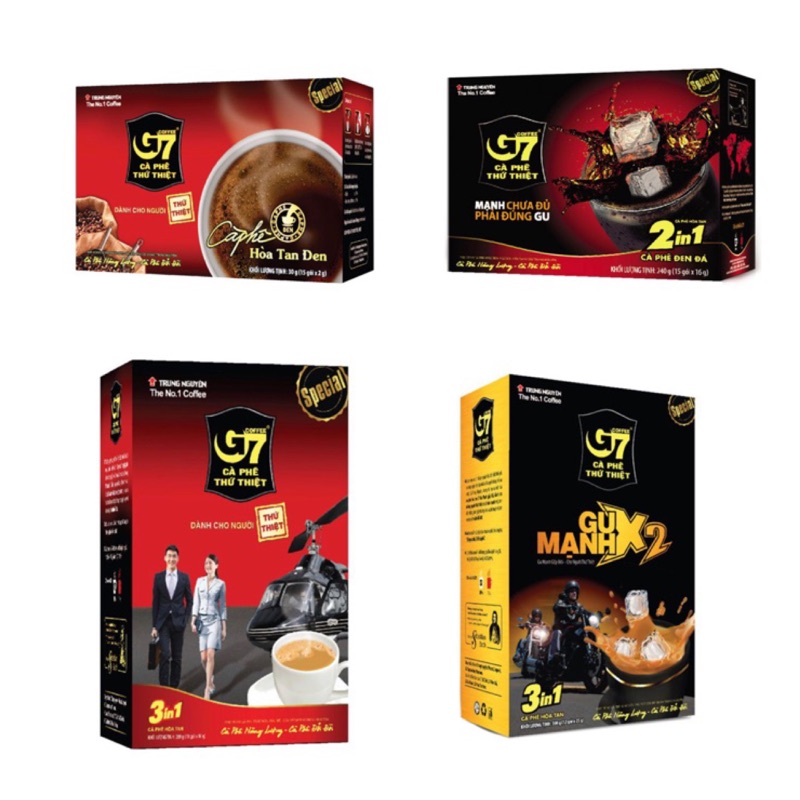 越南 G7黑咖啡 30g
