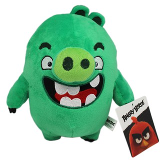 卡漫城 - 綠豬 絨毛玩偶 高30cm ㊣版 娃娃 抱枕 靠墊 裝飾 Angry Birds 憤怒鳥 Green Pig