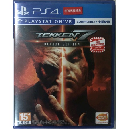 ［Mr. Hank］PS4 遊戲 鐵拳7：豪華版 中文版，全新品