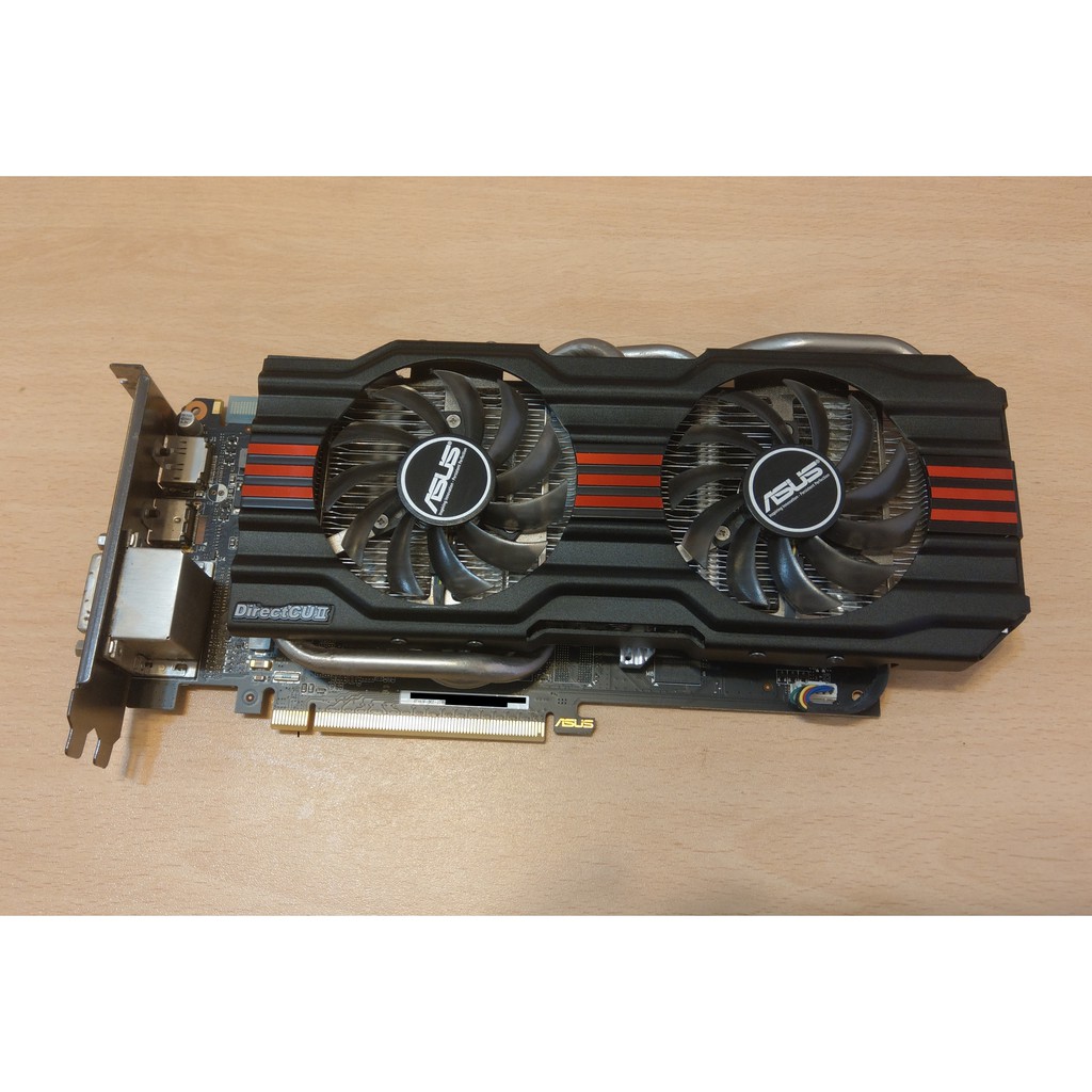 ASUS GTX670 2GB 2GD5 顯示卡 效能約同 GTX960 介於 GTX1050 至 GTX1050Ti