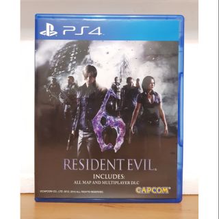 【24H發貨 可雙人合作】全新！PS5可玩 PS4遊戲片 惡靈古堡6 中文版 惡靈古堡 6 PS4惡靈古堡參考惡靈古堡4