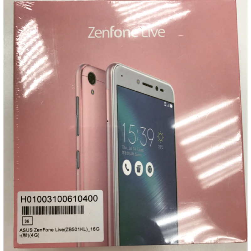 Asus zenfone live ZB501KL 16G粉-全新未拆封-台中彰化可面交-原價4990特價3990