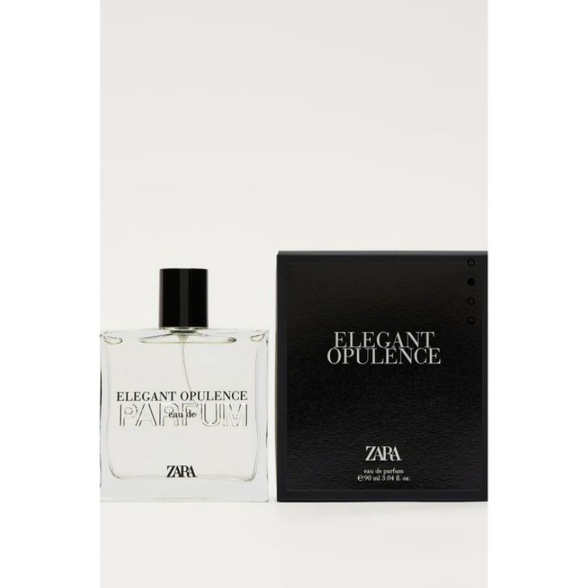 ZARA ELEGANT OPULENCE 香水90 毫升。 這款香水散發著薰衣草、小豆蔻、蘋果和廣藿香的香氣。