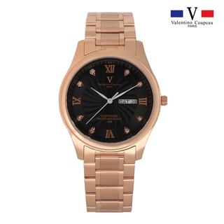 【范倫鐵諾 Valentino Coupeau】61607A 絢麗年華晶鑽不鏽鋼腕錶