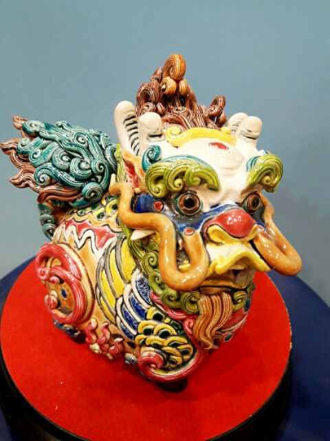 鹿港窯 交趾焼 置物 貴重品