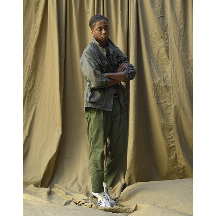 パンツ WTAPS 21SS TUCK 01 / TROUSERS / COPO. 21ss wtaps TUCK 01 / TROUSERS / COPO.