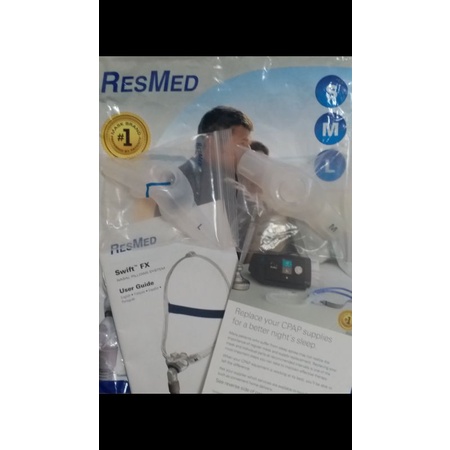 全新商品 RESMED 瑞思邁 呼吸器機 鼻罩配件 鼻枕 SWIFT FX 鼻頭 鼻墊 鼻塞 L號