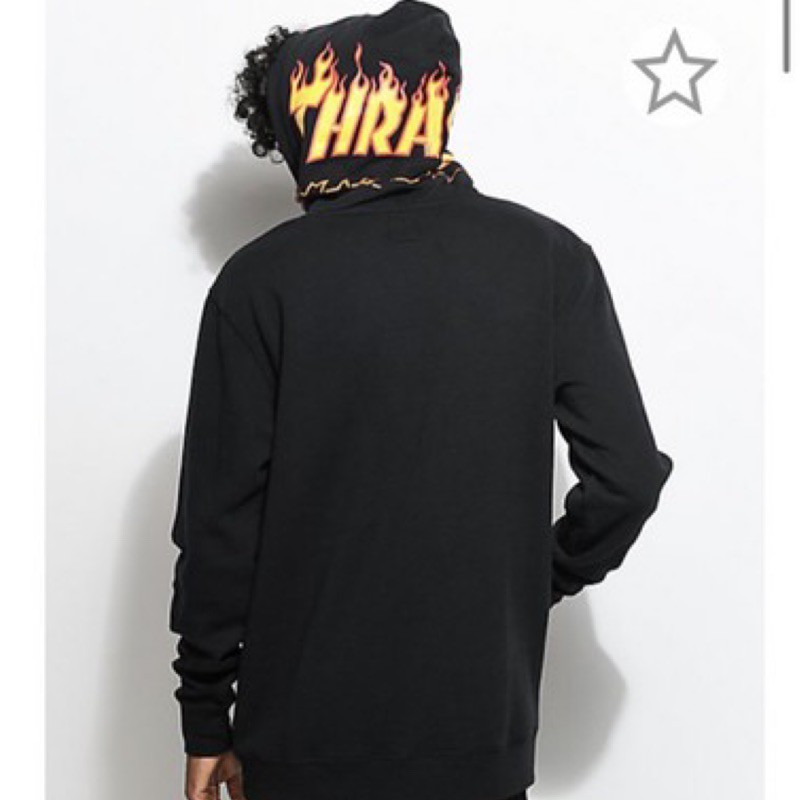 thrasher hoodie vans