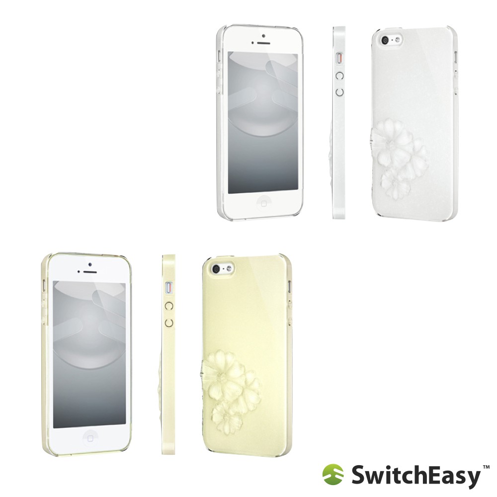 SwitchEasy iPhone SE/iPhone 5S/iPhone 5 Dahlia 大理花 3D造型 保護殼