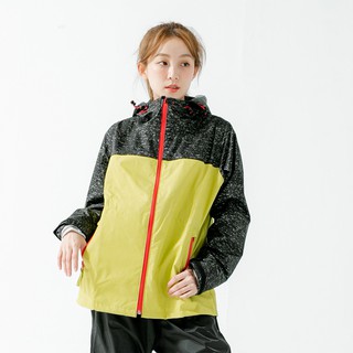 Outperform 奧德蒙 去去雨水走 君邁 brightday 雨衣 邁邁不積水 兩件式 風雨衣 芥末黃