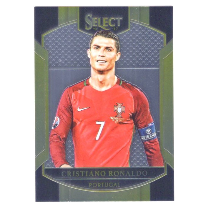 C羅 Cristiano Ronaldo 漲值保證Select Base Portugal版金屬卡 2016-17