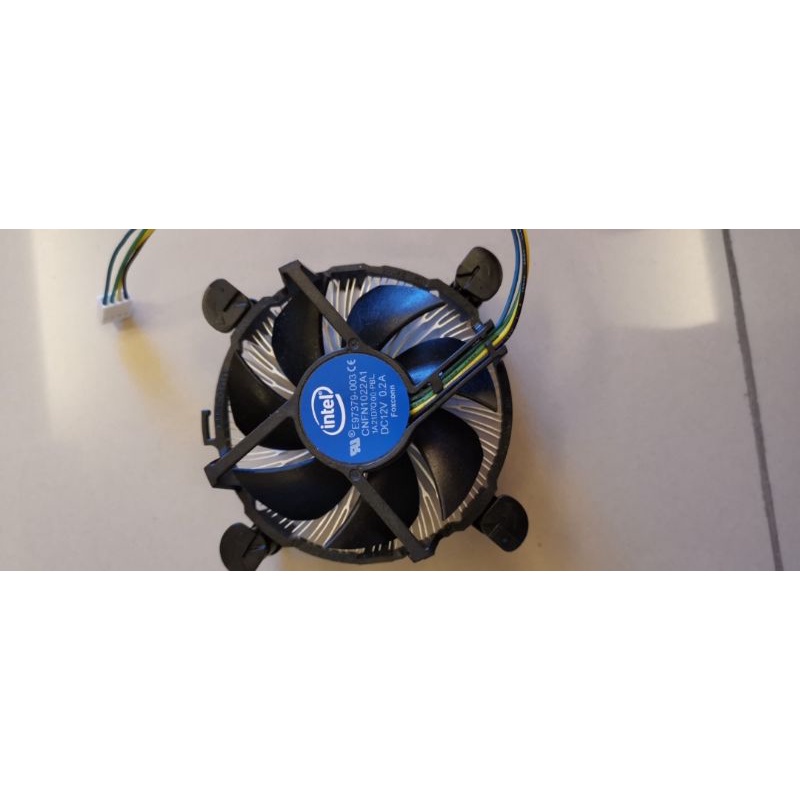 Intel原廠十代智能溫控CPU散熱器 散熱風扇i5 LGA1200適用
