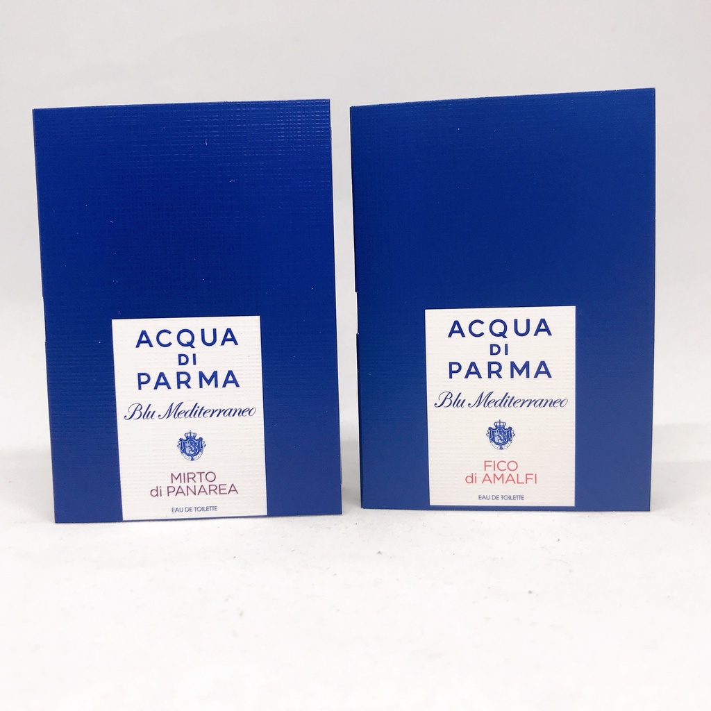 ACQUA DI PARMA 帕爾瑪之水 桃金孃加州桂/阿瑪菲無花果淡香水1.2ml（藍色地中海）全新香水🔮試香分裝針管