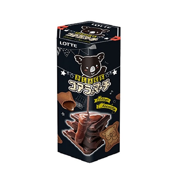 樂天小熊餅 濃黑巧克力風味 37g《日藥本舖》