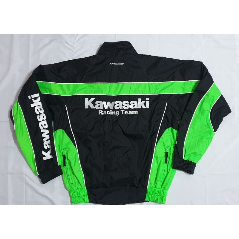 【古著老品】全新Kawasaki 經典配色風衣外套