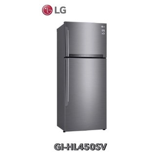 【LG 樂金】 438L WiFi直驅變頻雙門冰箱/星辰銀 GI-HL450SV