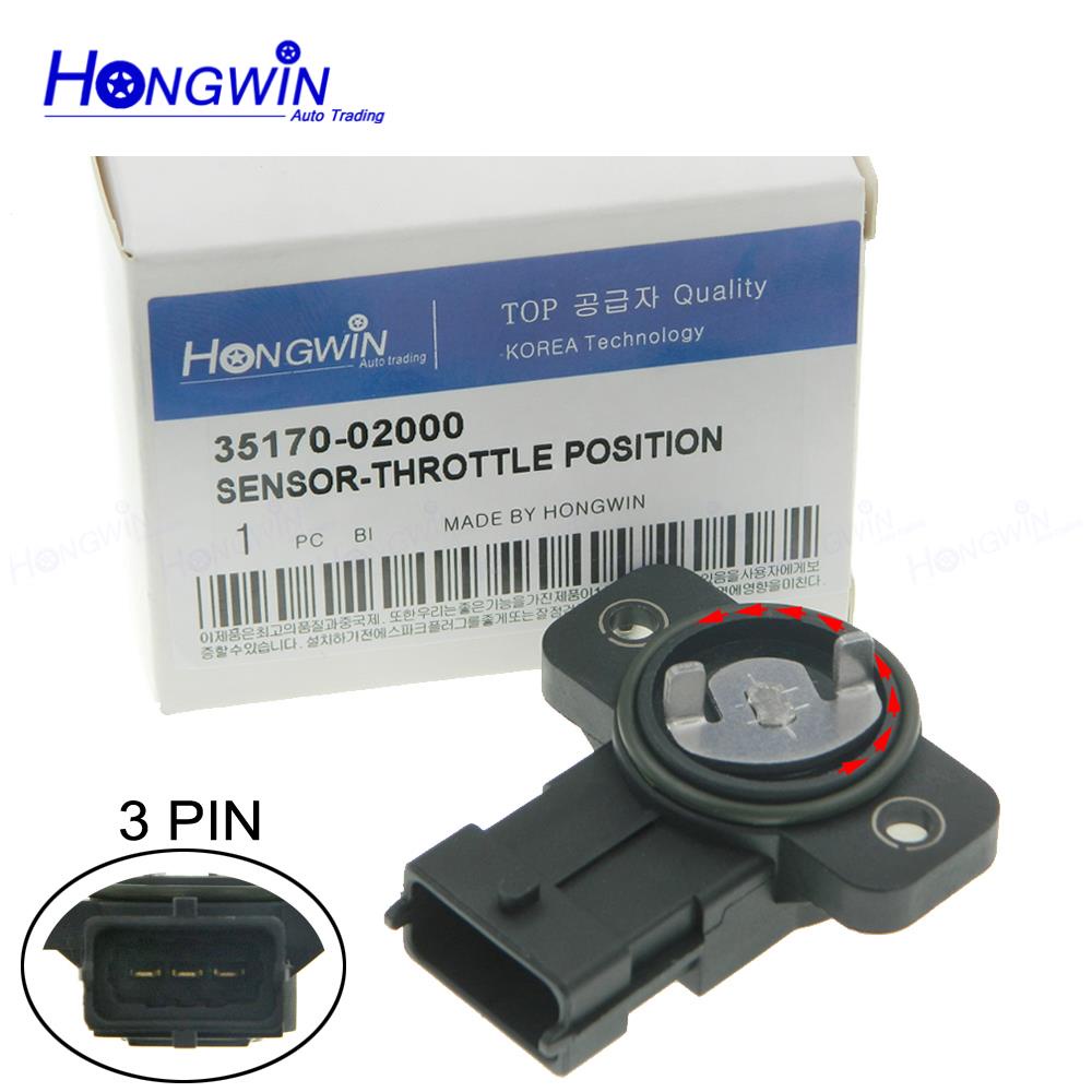 HYUNDAI 35170-02000 高品質節氣門位置傳感器適合現代 i10 06 起亞 Morning Picant