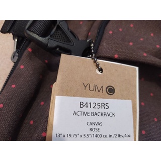 美國Y.U.M.C Active Backpack 15.6吋筆電後背包（栗色）