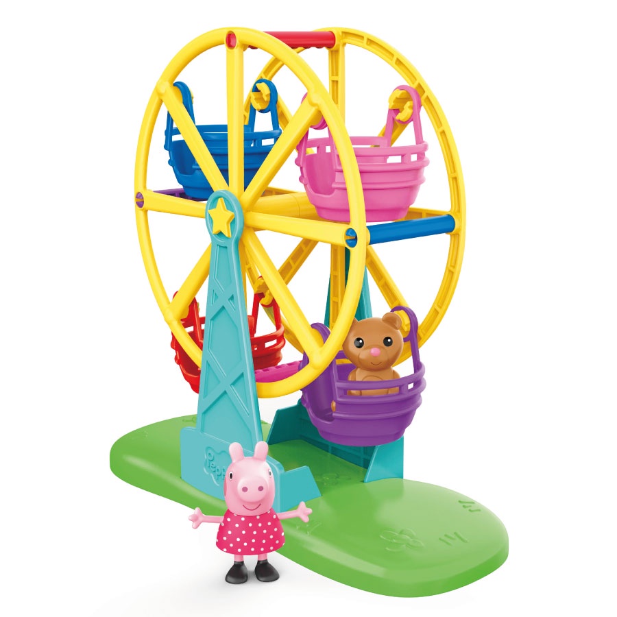 Peppa Pig粉紅豬小妹 佩佩豬歡樂摩天輪遊戲組 ToysRUs玩具反斗城