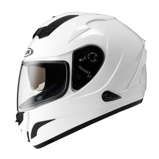 ∥益發安全帽∥ZEUS ZS 806F 可拆式內襯 雙鏡片 全罩 安全帽 素色 白 送贈品