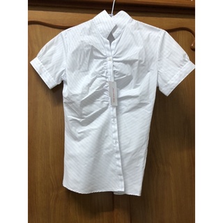 業務日常/襯衫/短袖/泡泡袖/日本COOLMAX fabric（全新）