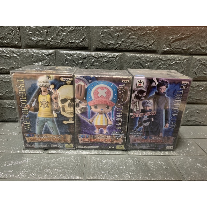🇯🇵整團金證 航海王 海賊王 DX 托拉法爾加 羅 DXF 托拉法爾加 羅 可換頭  DX喬巴 老物