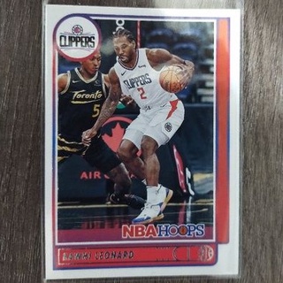 2021-22 Hoops Red Backs 洛杉磯快艇隊 Kawhi Leonard 背面紅色平行卡