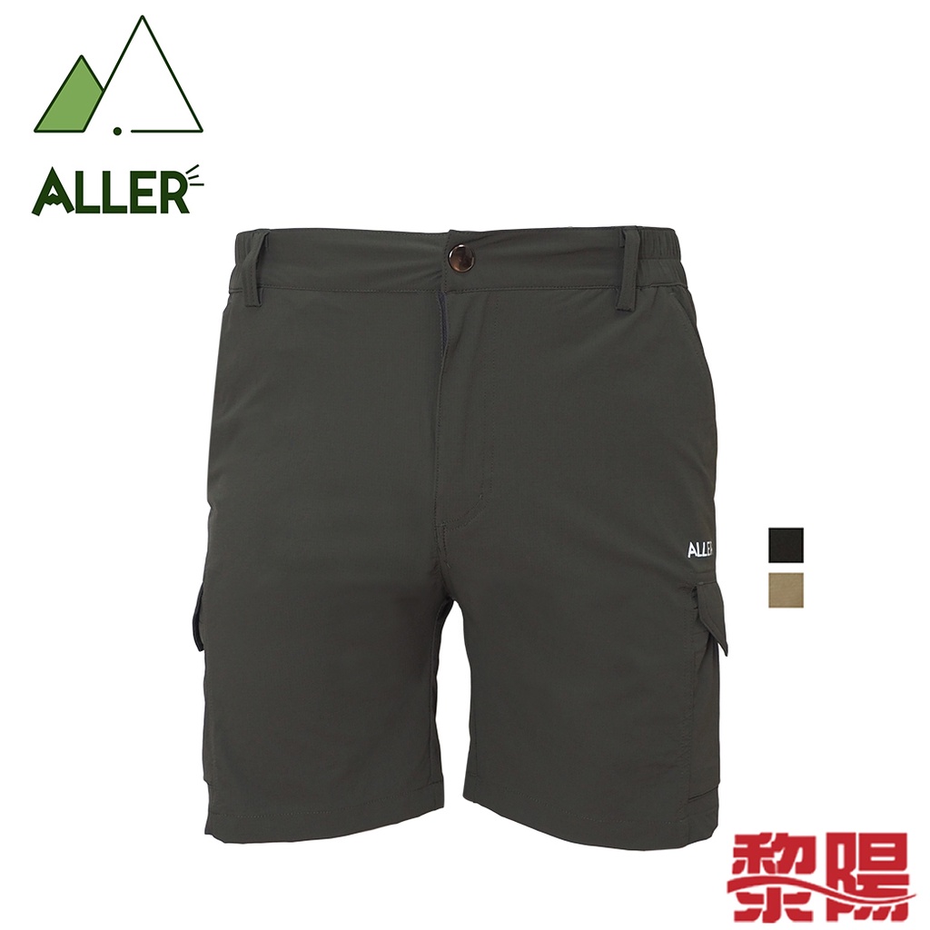 ALLER 雙側口袋排汗短褲 (2色) 彈性舒適/排汗透氣/快乾/休閒 20CZD9962