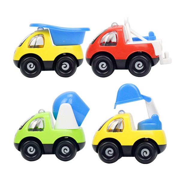 兒童卡通迴力車寶寶工程車玩具車 雪倫小舖